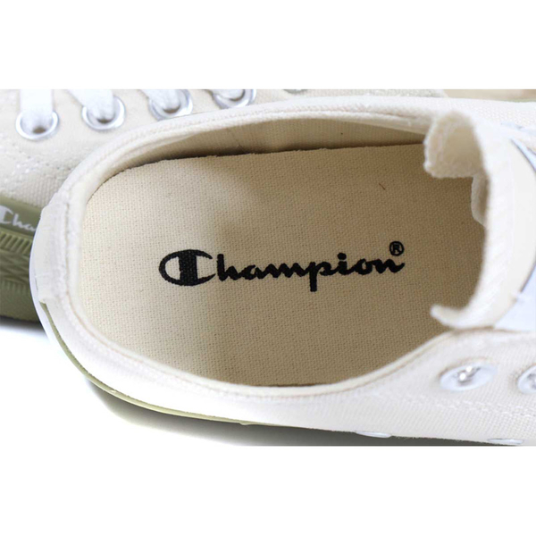 CHAMPION 帆布鞋 休閒鞋 米/墨綠 女鞋 USLS-3013-74 no088 product thumbnail 7