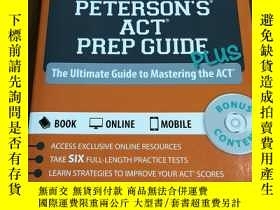 二手書博民逛書店Peterson s罕見ACT Prep Guide PLUS