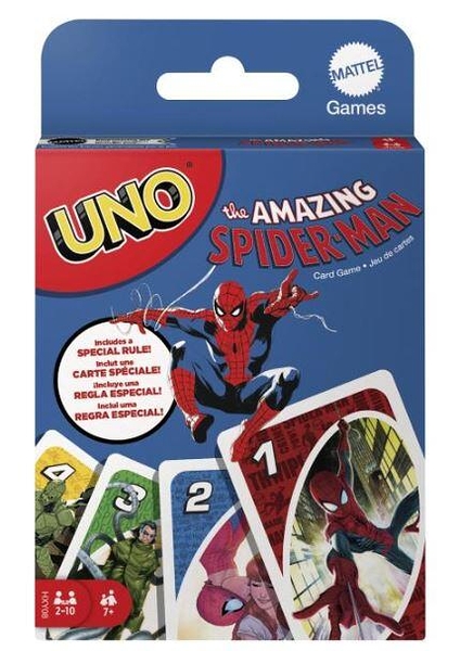 『高雄龐奇桌遊』 UNO 蜘蛛人 正版桌上遊戲專賣店