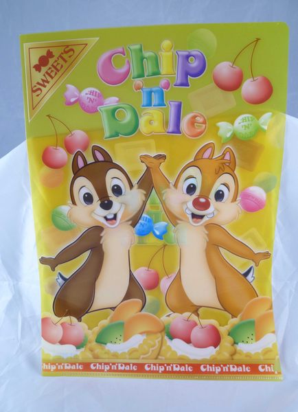 【震撼精品百貨】Chip N Dale_奇奇蒂蒂松鼠~文件夾『黃』