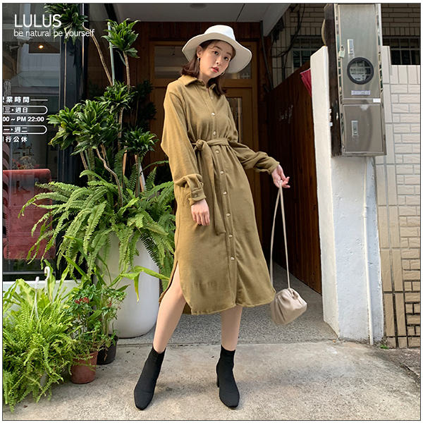 LULUS-Y方頭彈性低跟短靴/襪靴35-40-２色  【06190029】 product thumbnail 3