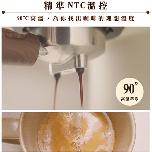 FURIMORI富力森 半自動義式奶泡咖啡機FU-CM855 【愛買】 product thumbnail 6
