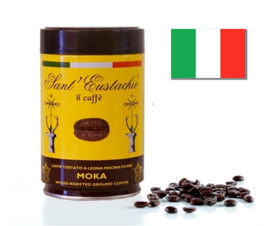 義大利鹿角咖啡 摩卡壺 咖啡粉 250g 罐裝