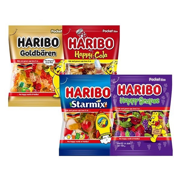 HARIBO 哈瑞寶 Q軟糖(100g) 款式可選【小三美日】DS001779