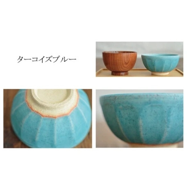 日本製 美濃燒餐碗 有底座 倒角 陶瓷 碗盤餐具 日本風格 飯碗 碗 多色可選 午餐碗 餐桌 日本製造 product thumbnail 4
