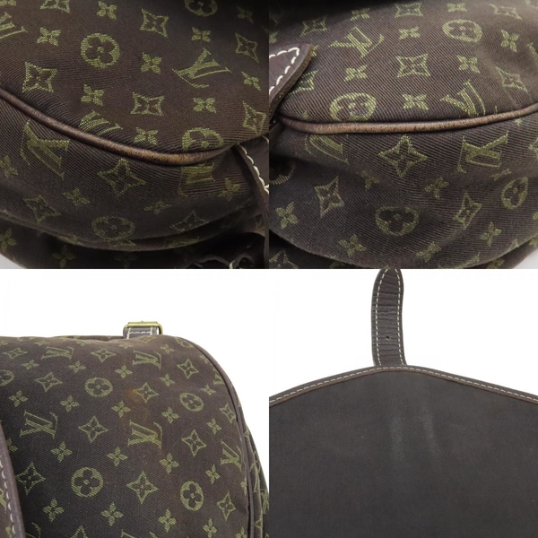 LOUIS VUITTON Shoulder Bag M95227 Saumur Monogram mini run Brown Women –