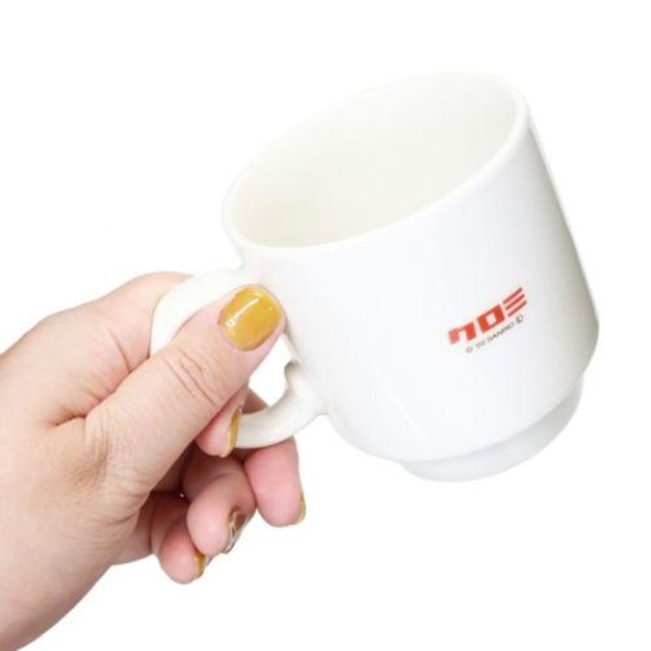 小禮堂 酷洛米 陶瓷咖啡杯 300ml (白服務生款) 4525636-315343 product thumbnail 2