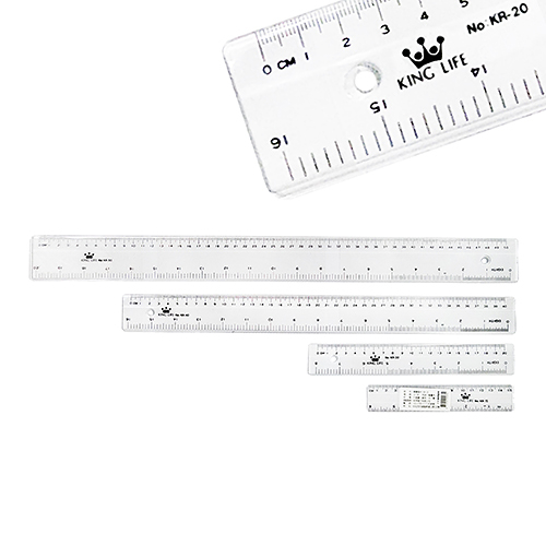 Life 徠福 KR-20 塑膠直尺 20cm