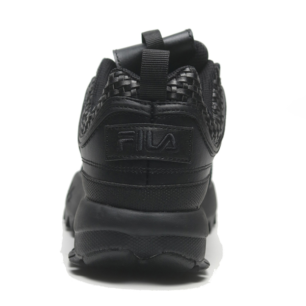 FILA 休閒鞋 黑色 編織 復古 鋸齒鞋 老爹鞋 女 5C609X001 product thumbnail 6