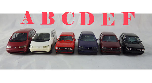 【震撼精品百貨】西德Herpa1/87模型車~福斯VW-SHARAN/GOLF【共6款】