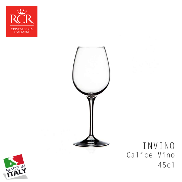義大利RCR INVINO 茵芙曼 無鉛水晶高腳杯 450ml 酒杯 水晶玻璃 高腳杯 紅酒杯