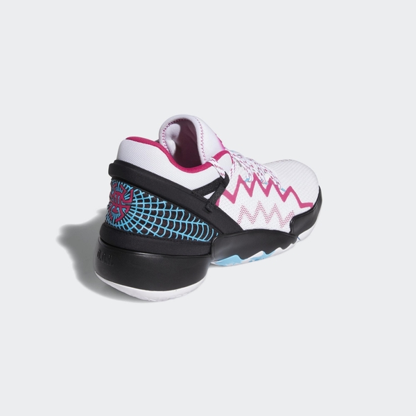 Adidas D.O.N. Issue 2 GCA 男款白粉黑三色運動籃球鞋 FZ1432 product thumbnail 5