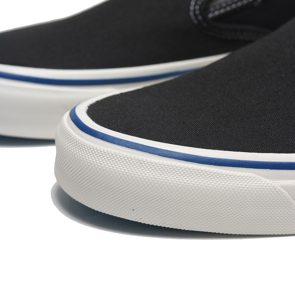 VANS 休閒鞋 SLIP ON48 黑 藍邊 帆布 懶人鞋 男 VN0005UPBLA product thumbnail 3