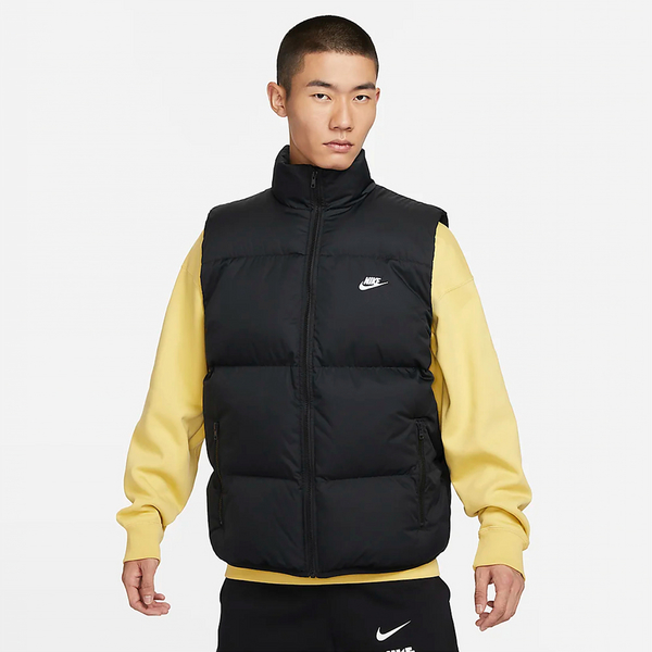 NIKE AS M NK CLUB PUFFER VEST 羽絨背心男款保暖運動穿搭FB7374-010 