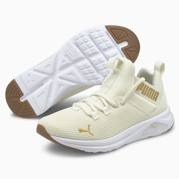 【現貨】PUMA Enzo 2 Uncaged 女鞋 慢跑 輕量 襪套 網布 米黃【運動世界】19510602 product thumbnail 4