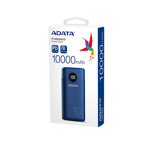 威剛ADATA PD／QC快充行動電源10000mAh P10000QCD (BSMI認證) 二入 product thumbnail 7