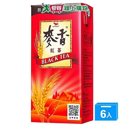 麥香紅茶375ml x 6【愛買】