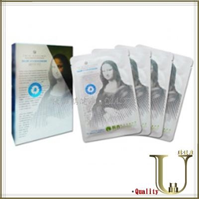 【優品購健康 UPgo】Monalisa 蒙娜麗莎 強效保濕蠶絲面膜 4pcs