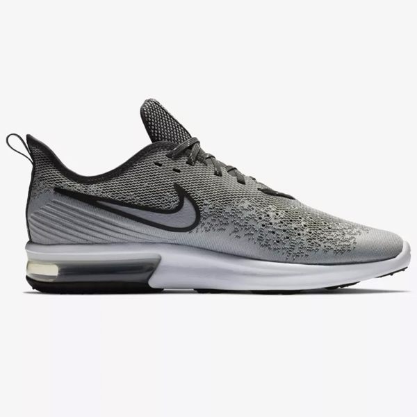 Nike Air Max Sequent 4 男鞋 慢跑 休閒 氣墊 避震 透氣 灰 黑 【運動世界】 AO4485-001 product thumbnail 6