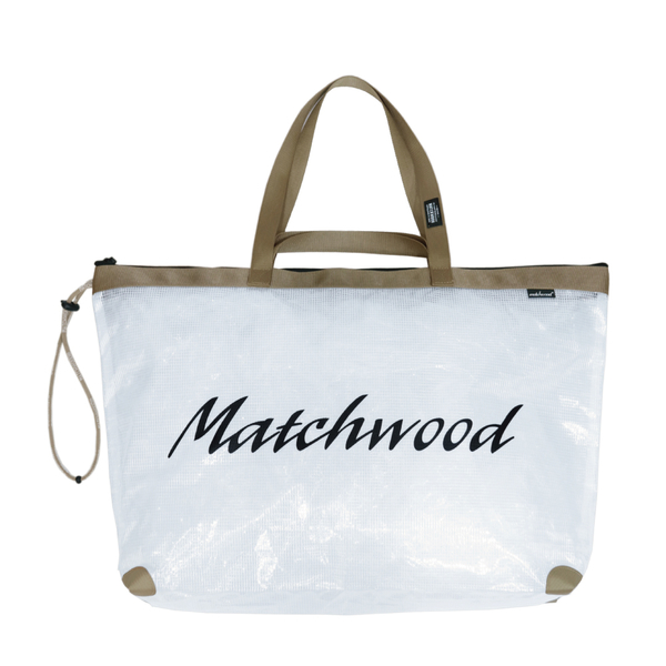 Matchwood Mesh Tote Bag 可摺疊收納 兩用手提肩背大容量防水托特包-3色 product thumbnail 4