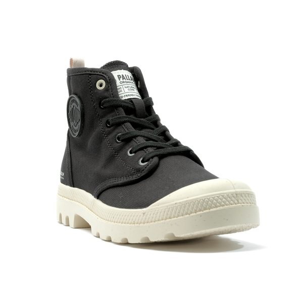 PALLADIUM PAMPA HI ZIP ORGANIC 拉鍊 穿搭 酷炫黑 男女段 有機棉 休閒靴 79101008 product thumbnail 2