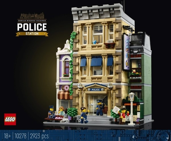 樂高LEGO CREATOR 警察局 10278  玩具e哥004K10278