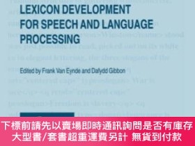 二手書博民逛書店Lexicon罕見Development For Speech And Language Processing