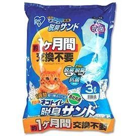 【培菓幸福寵物專營店】日本知名品牌【IRIS】抗菌球砂(TIA - 3L)