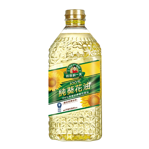 得意的一天 100%葵花油(2.4L)【愛買】 product thumbnail 2