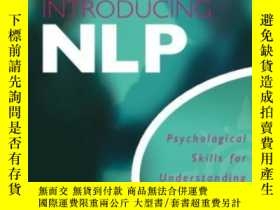 二手書博民逛書店Introducing罕見Nlp Neuro-linguistic ProgrammingY364682 Jo