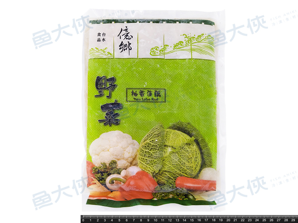 億鄉-柚香蓮藕(1kg/包)#全素-1F3A【魚大俠】FF087 product thumbnail 3