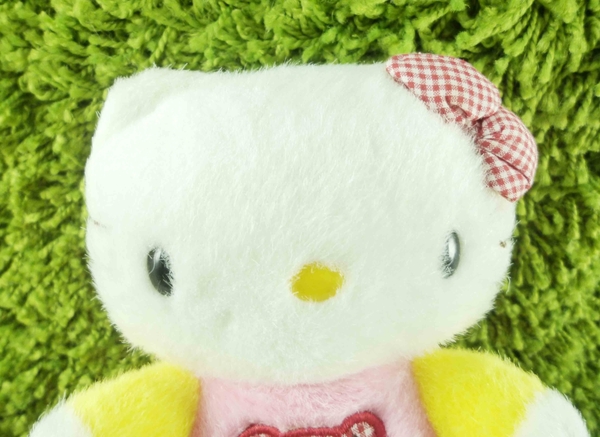 【震撼精品百貨】Hello Kitty 凱蒂貓~KITTY絨毛娃娃-粉黃造型 product thumbnail 3