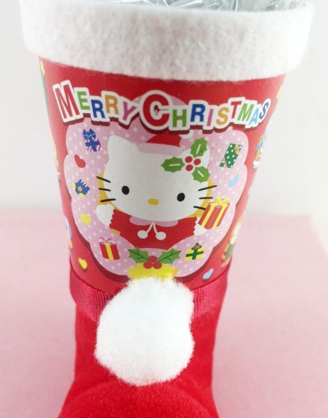 【震撼精品百貨】Hello Kitty 凱蒂貓~聖誕擺飾-靴子造型-紅色(ss) product thumbnail 5