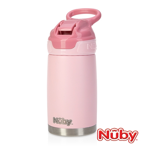 Nuby不鏽鋼真空隨行杯 300ml (款式任選) product thumbnail 2