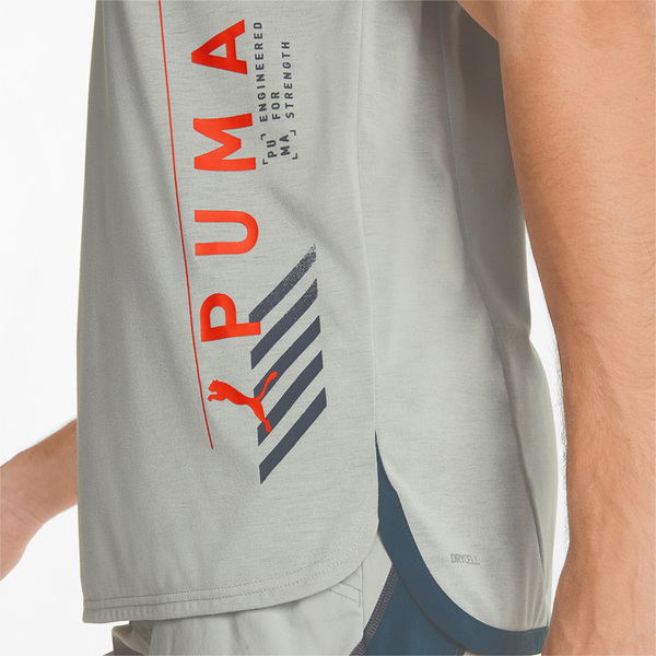 PUMA Training T-shirt 男裝 慢跑 訓練 吸濕 排汗 撞色 綠【運動世界】52152319 product thumbnail 6