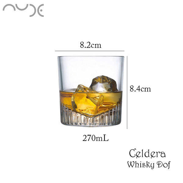【NUDE】Caldera Tumbler Whisky Dof 水晶杯 威士忌杯 酒杯 270mL product thumbnail 8