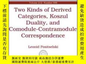 二手書博民逛書店Two罕見Kinds Of Derived Categories, Koszul Duality, And Com