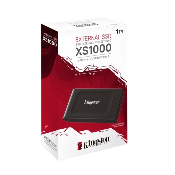 Kingston 金士頓 XS1000 1TB 外接式 行動固態硬碟 Portable SSD SXS1000/1000G product thumbnail 4