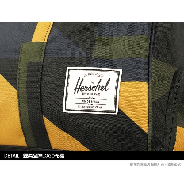 《熊熊先生》加拿大時尚品牌 Herschel出國旅行袋 撞色/迷彩萬用包 10026 輕量側背包 附有可拆式背帶