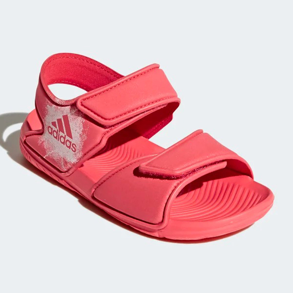 ADIDAS ALTASWIM 童鞋 小童 涼鞋 休閒 魔鬼氈 快乾 粉【運動世界】BA7868 product thumbnail 3