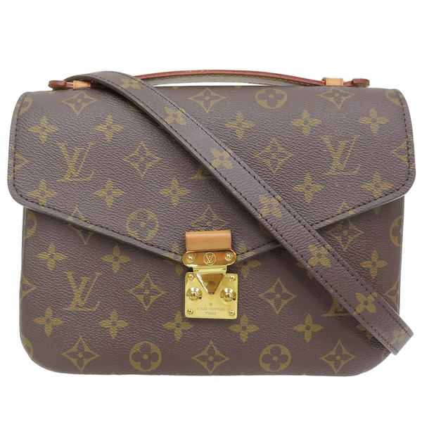 【二手名牌BRAND OFF】LOUIS VUITTON LV 路易威登 原花 PVC塗層帆布 Pochette Metis 兩用包 M44875