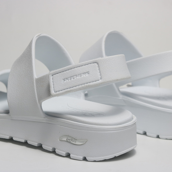 SKECHERS 涼鞋 DAY DREAM 白色 厚底 涼拖鞋 女 111380WHT product thumbnail 2