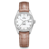 TITONI 梅花 瑞士時尚機械腕錶 818S-ST-652 珍珠母貝