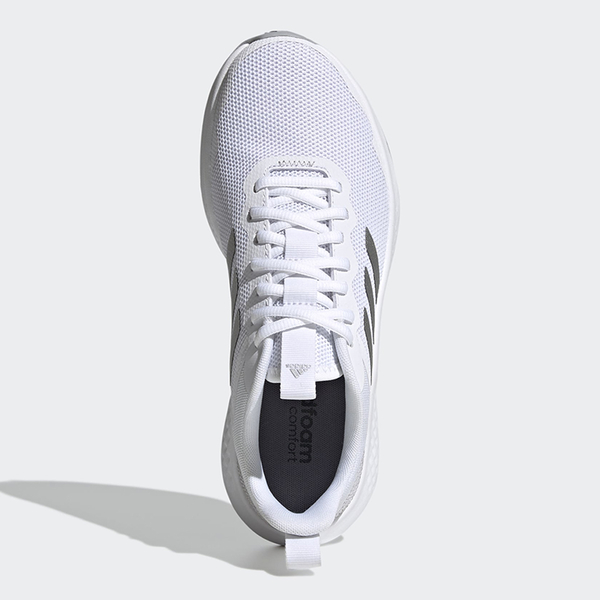 【五折出清】Adidas FluidStreet 女 慢跑鞋 白 銀 G58104 product thumbnail 6