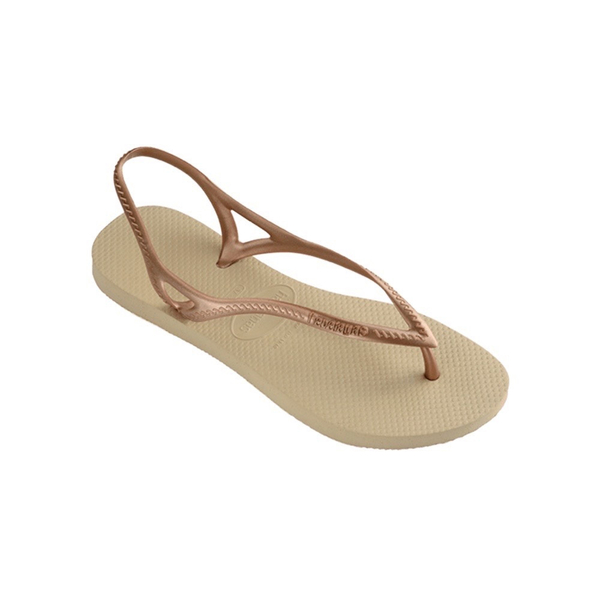 HAVAIANAS 哈瓦仕 人字拖 SUNNY II FC 米白 夾腳涼鞋 女 41457460154W product thumbnail 3