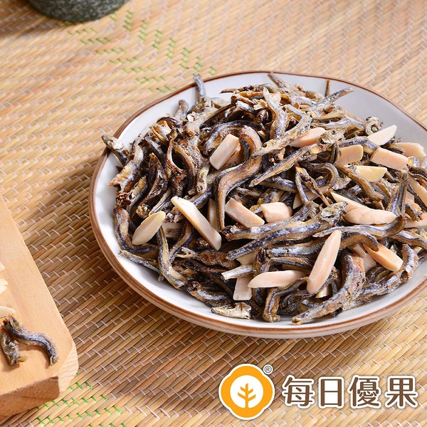 杏仁小魚乾120G 每日優果