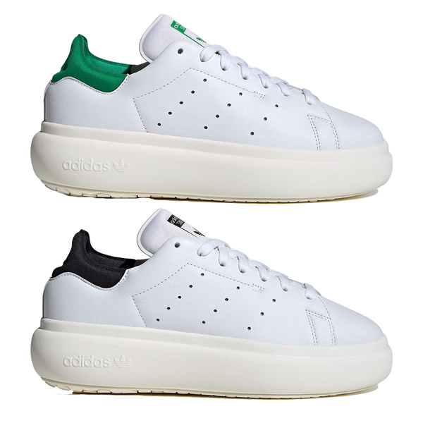 Adidas 休閒鞋 女鞋 厚底 STAN SMITH PF 白綠/白黑【運動世界】ID2786/IE0450 product thumbnail 2