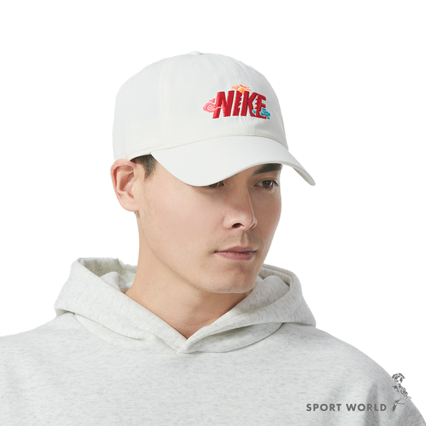 Nike 帽子 老帽 刺繡 CNY 龍年 新年 白【運動世界】FZ6784-133 product thumbnail 7