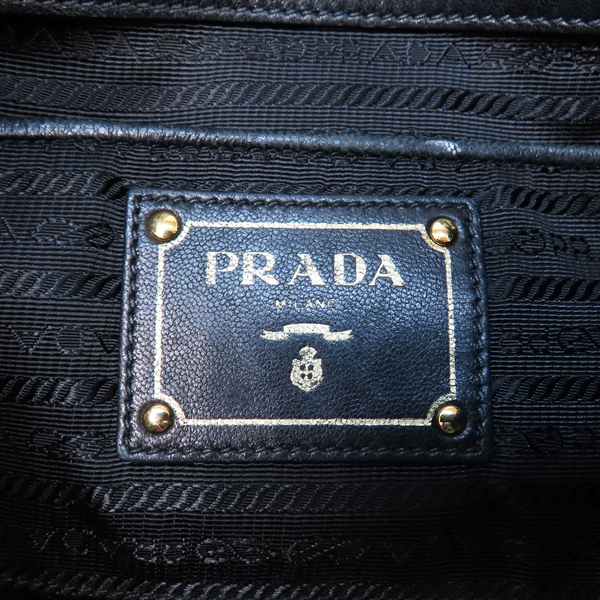 【二手名牌BRAND OFF】PRADA 普拉達 黑色 尼龍 两用包 product thumbnail 7