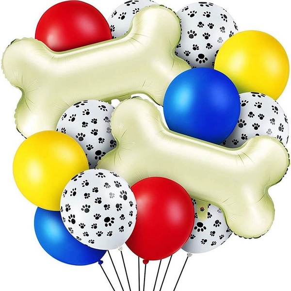 狗狗主題氣球組 毛小孩 生日佈置 寵物生日 氣球 狗氣球 生日佈置 派對 場地佈置